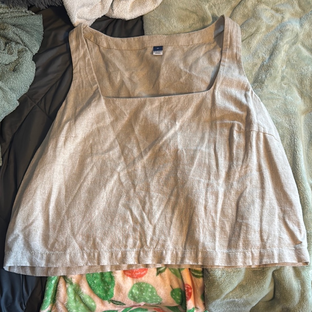 Old Navy Casual Beige Women's Top